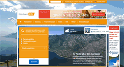 Desktop Screenshot of gardasee-info.com